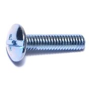 MIDWEST FASTENER #8-32 x 3/4 in Combination Phillips/Slotted Truss Machine Screw, Zinc Plated Steel, 100 PK 01966